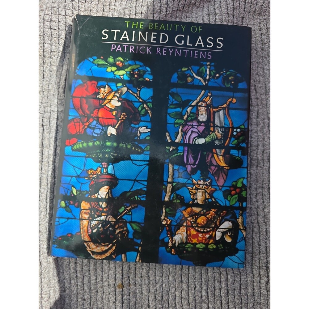 The Beauty of Stained Glass by Patrick Reyntiens 1990 Hardcover DJ Book